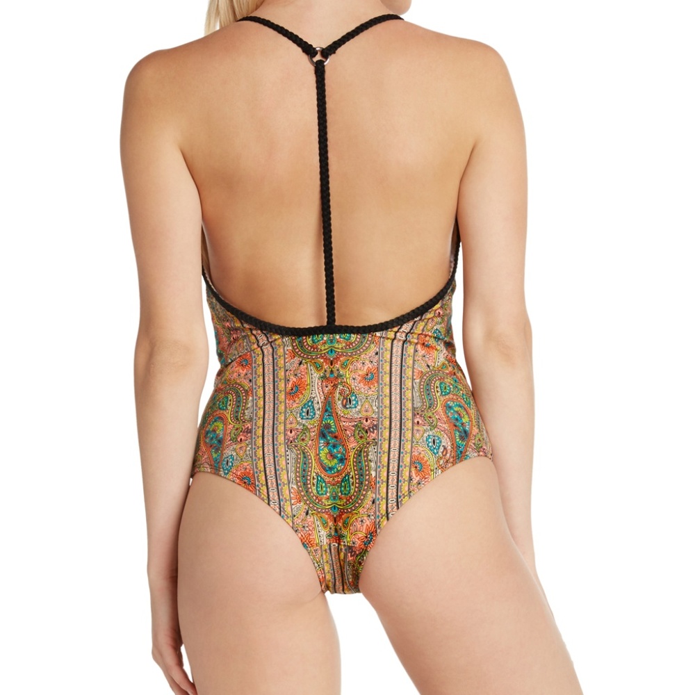 NOW IN STOCK -  2Chillies Navy T-Strap Swimsuit - Picture 3 of 6